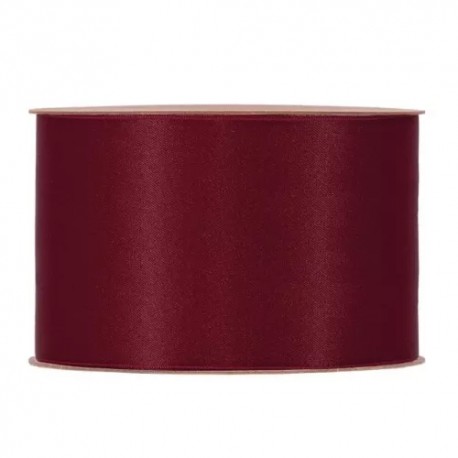NASTRO MM40X20 BORDEAUX RECYCLED PET RIBBON