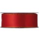 NASTRO DOPPIO RASO LAME MM40X25MT ROSSO/ORO